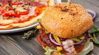 Burger pizza online order new arrivals