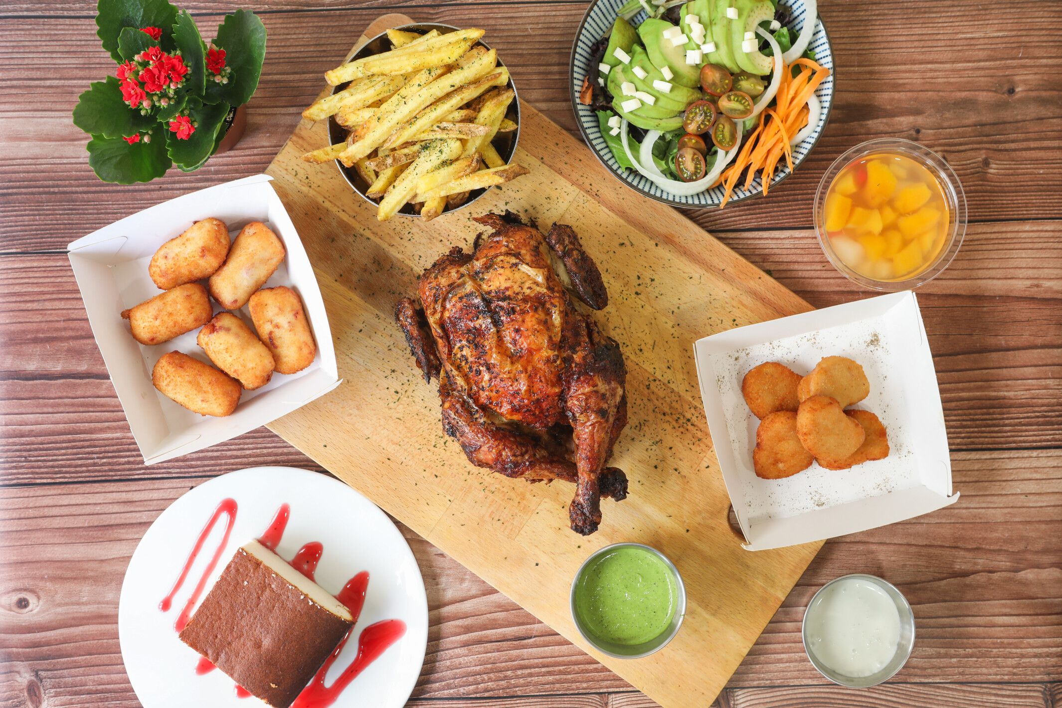 Mi pollo asador a la brasa