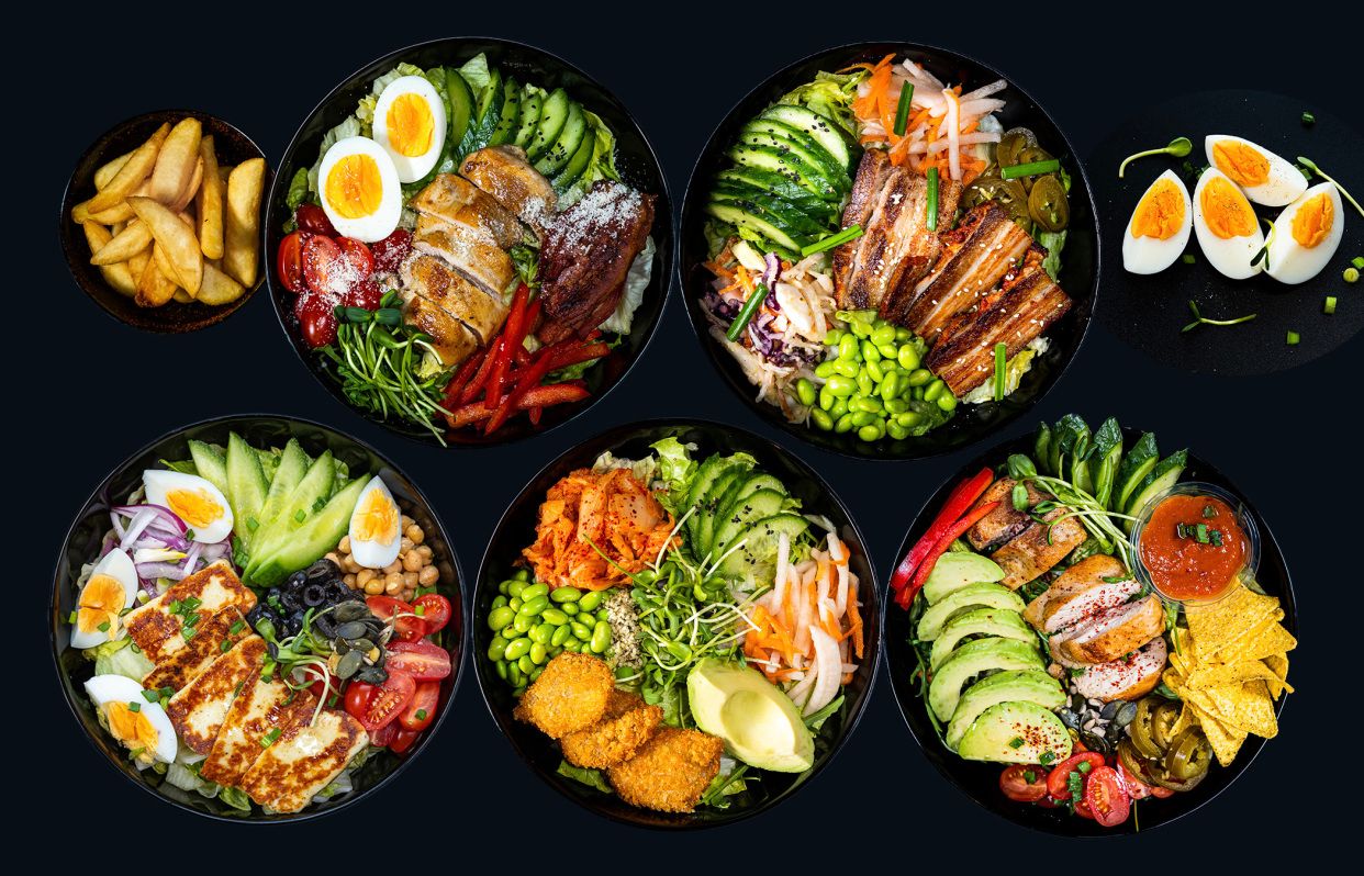 Pura Vida Salad Bowls