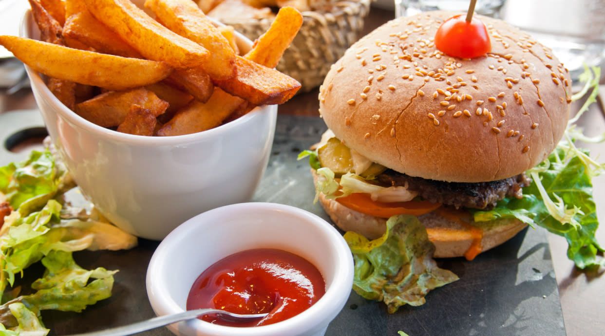 Three Burgers