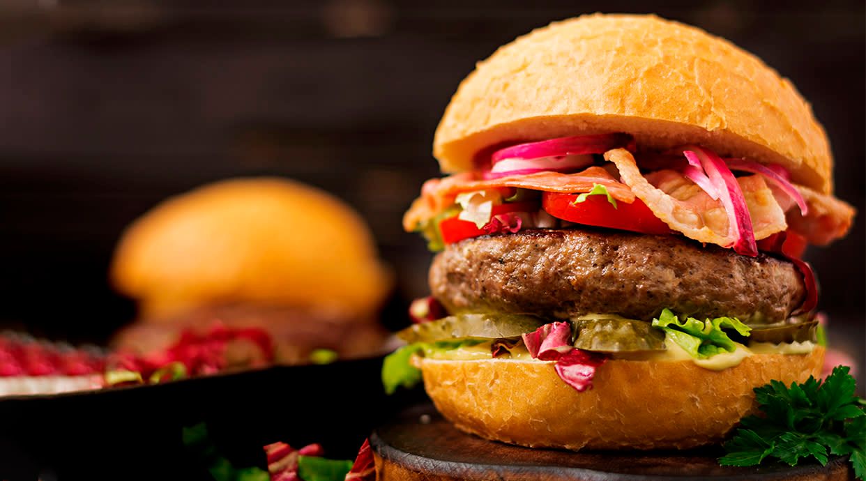 Mr. Slider Burger and Fries