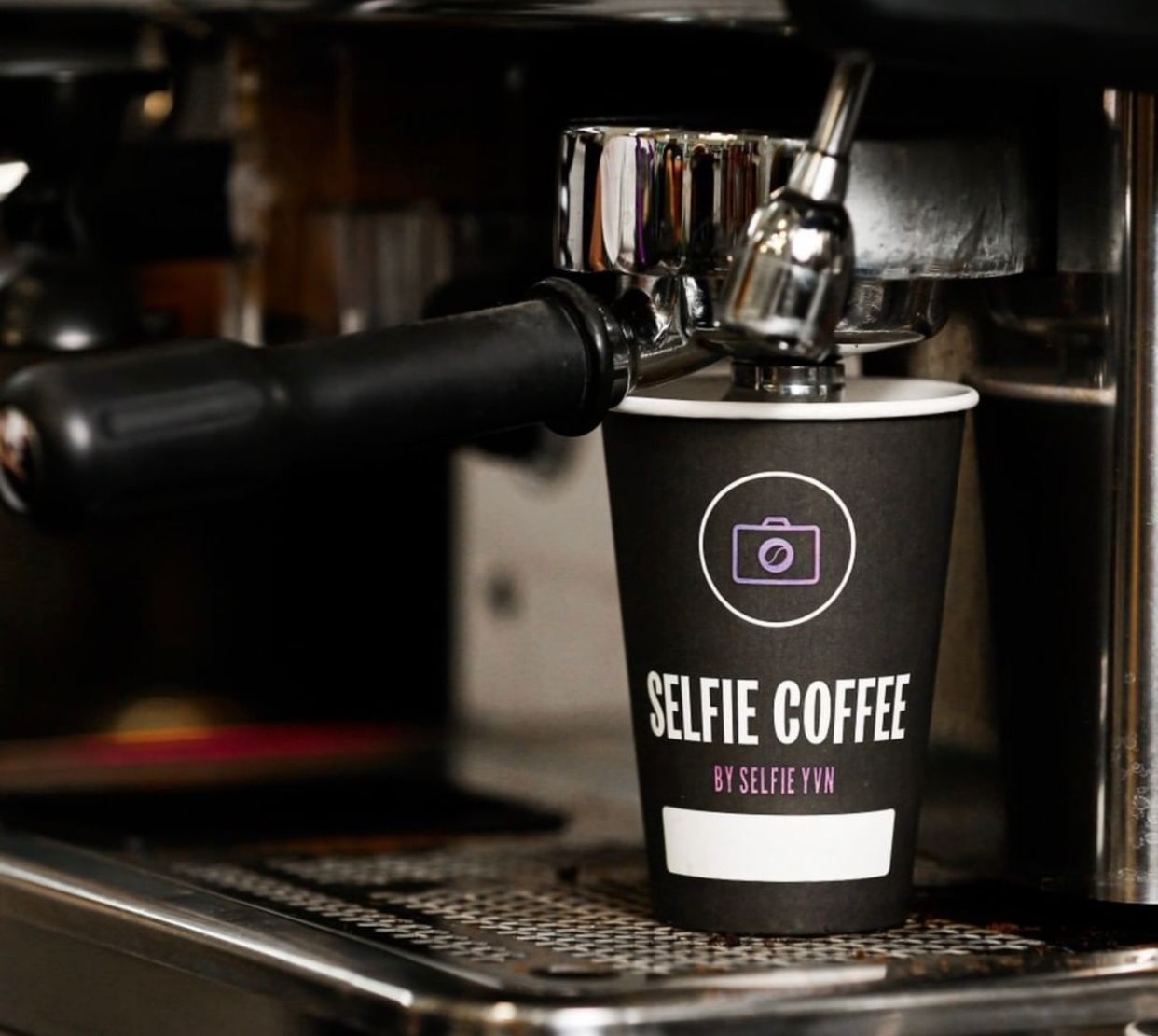 Selfie coffee