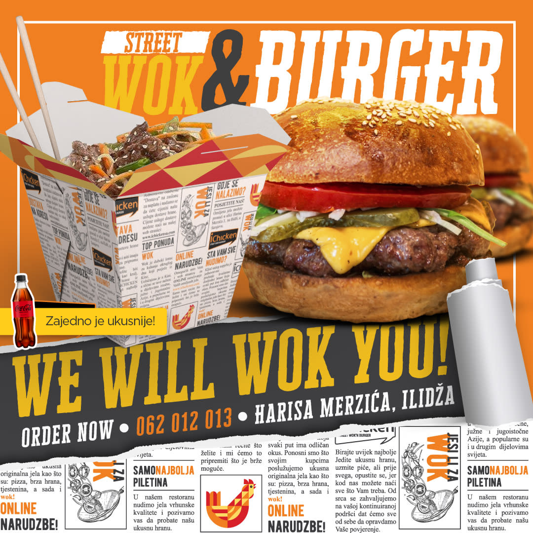 iChicken Wok'n Burger