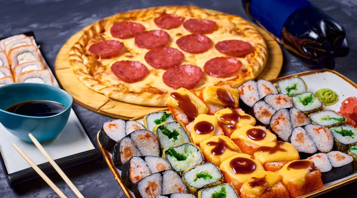 Pizza Sushi A Casa