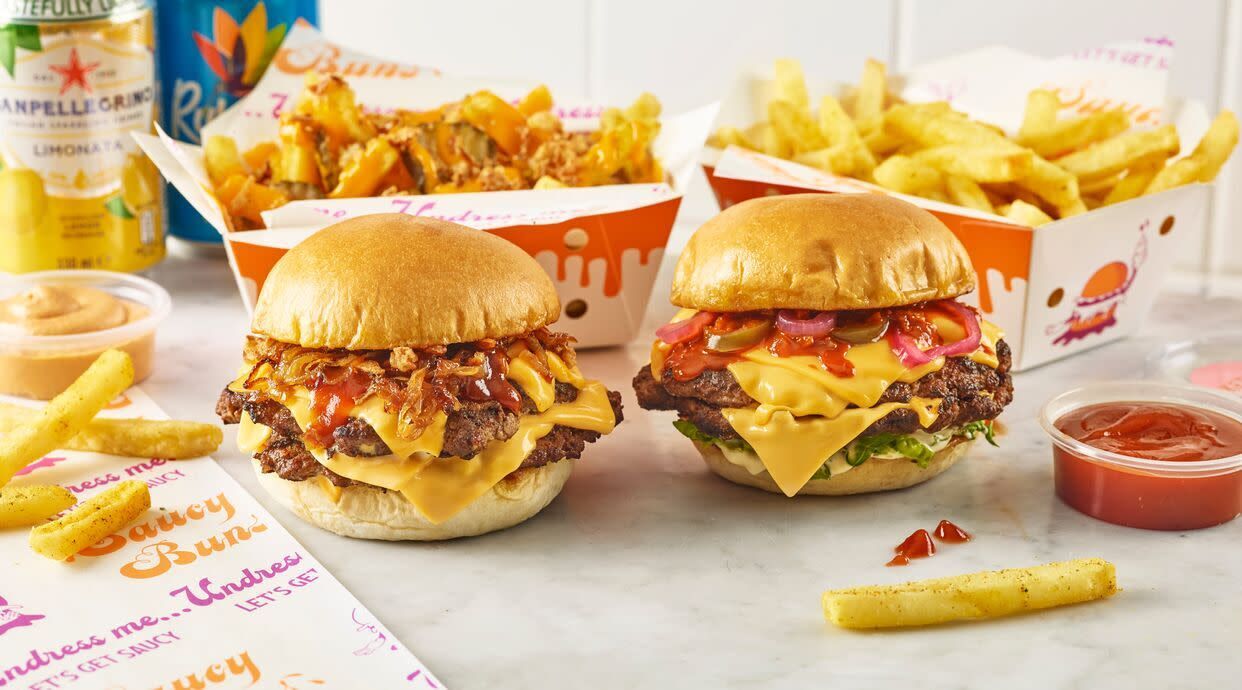 Saucy Buns - Saucy Smashed Burgers by Taster