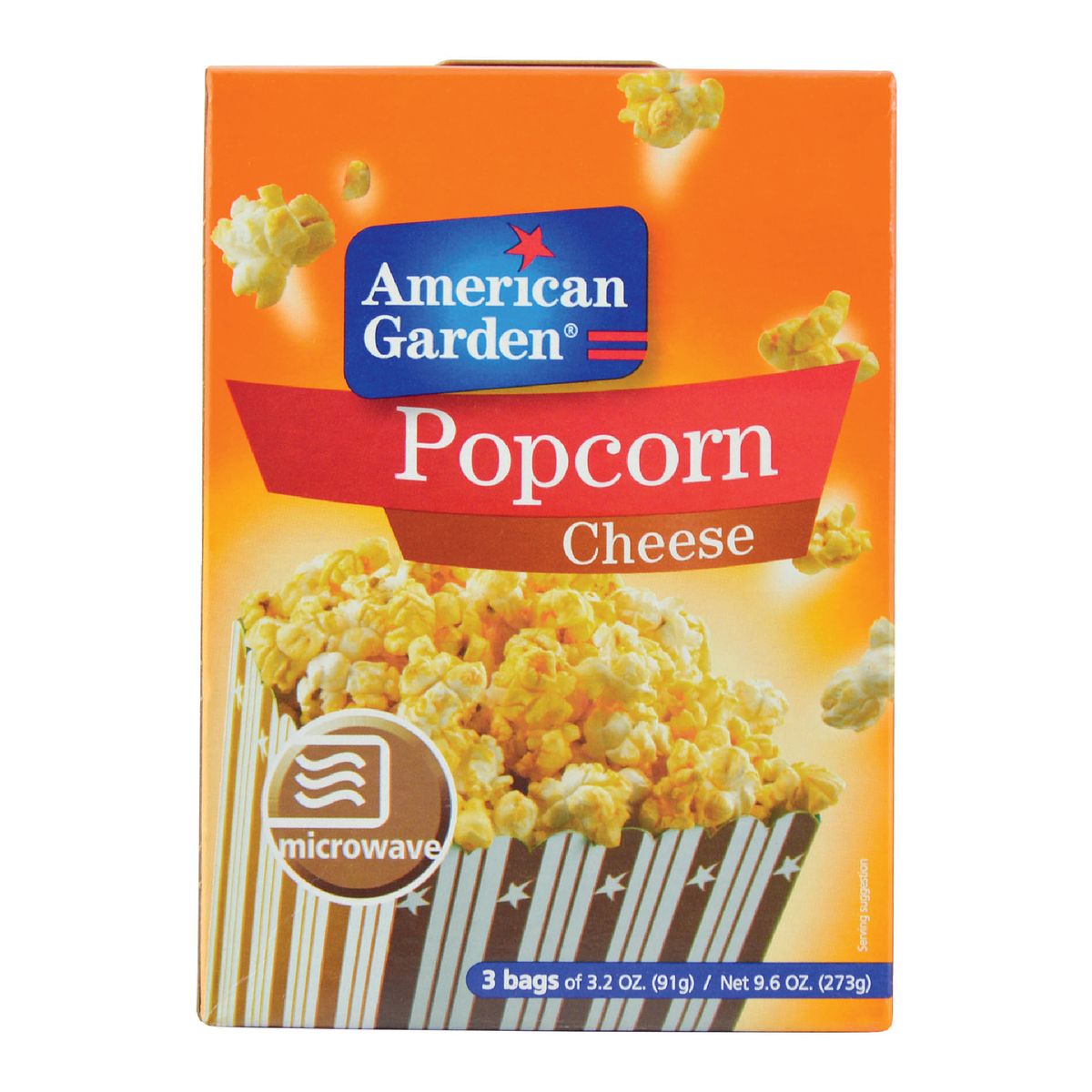Buy American Garden Microwave Popcorn Cheese 3.5 Oz X 3 Pcs Price Off