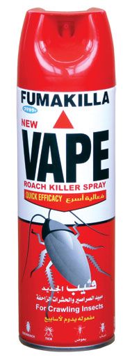 Vape roach killer spray for crawling insects 400ml