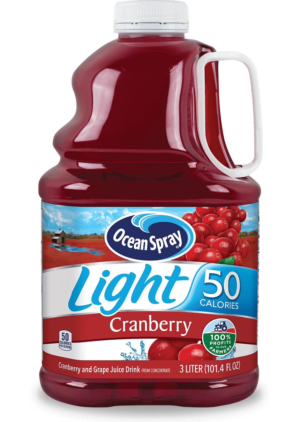 Buy Ocean Spray Juice Cranberry Light 64 oz Online in Jordan Talabat