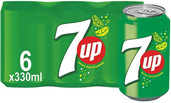 Buy 7up Lemon And Lime Soft Drink Can 6x330ml Online In Jordan Talabat Jordan