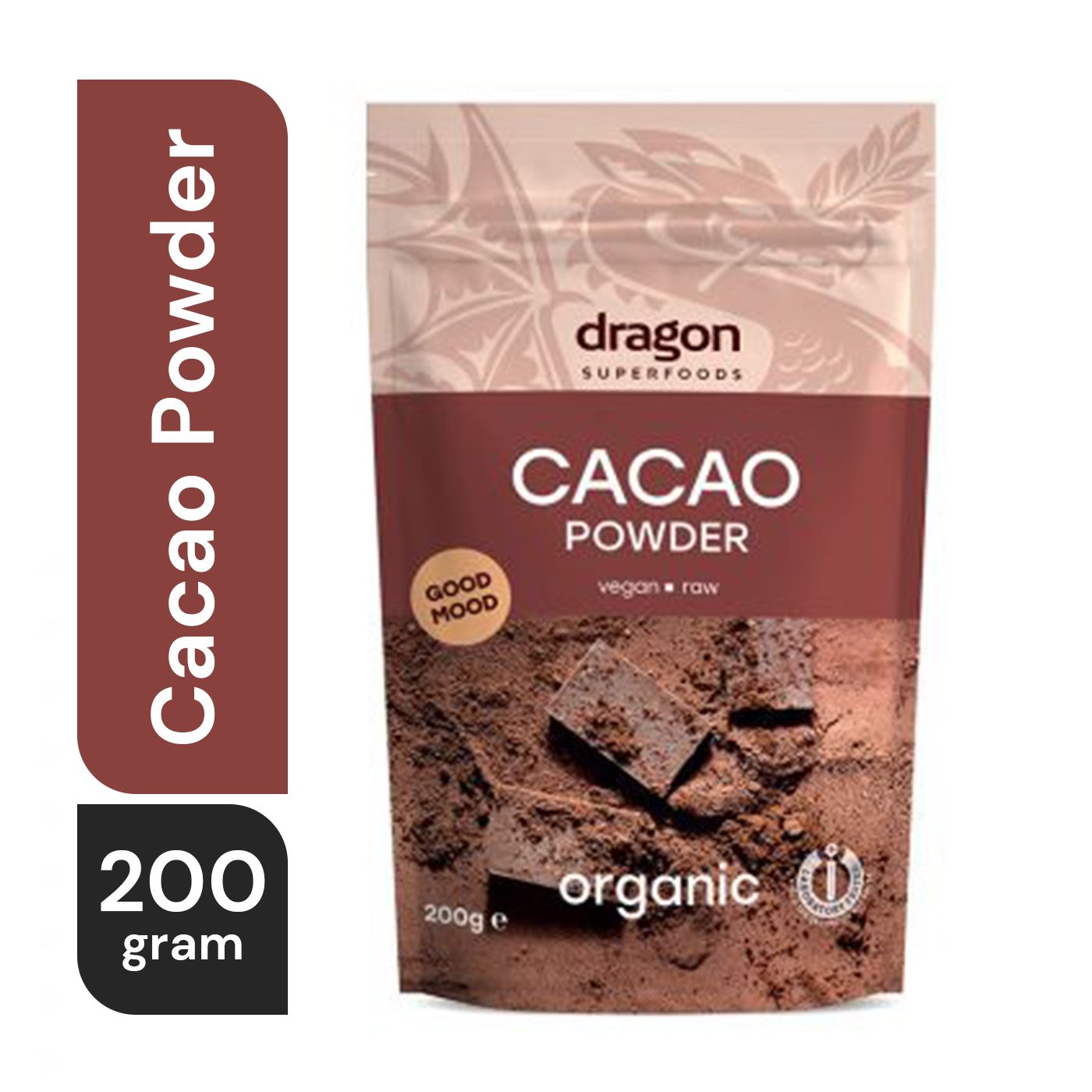 Buy Dragon Organic Superfoods Cacao Powder 200 g Online in UAE