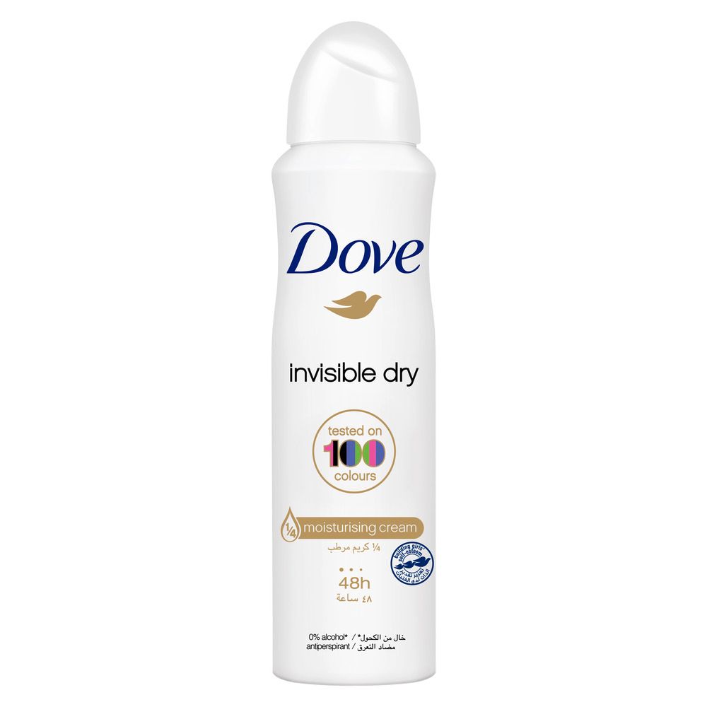 Buy Dove Invisible Dry Antiperspirant Deodorant Spray for Women, 150ml