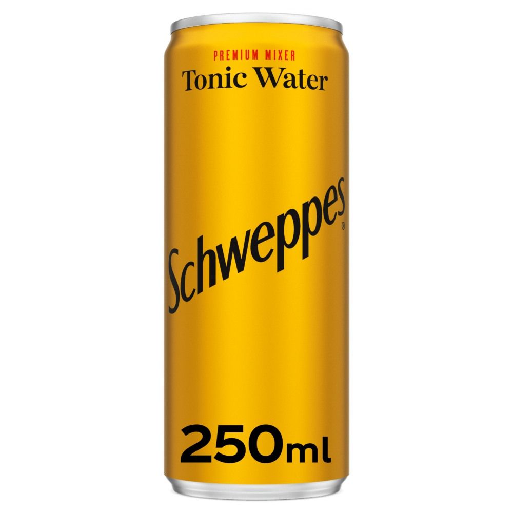 Buy Schweppes Tonic Water Carbonated Drink Can, 250ml Online In UAE ...