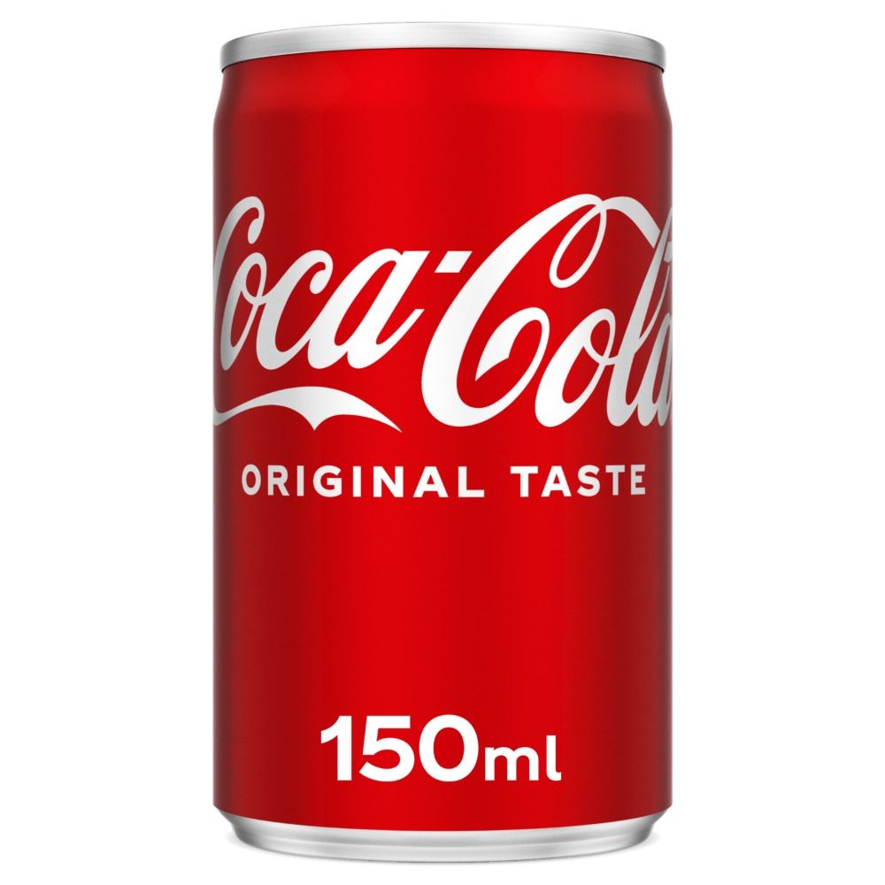 Buy Coca-Cola Original Taste Carbonated Soft Drink Can, 150ml Online in ...