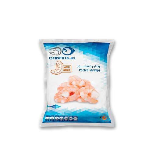 Buy Danah Frozen Shrimp Peeled IQF Small 500 g Online in Kuwait