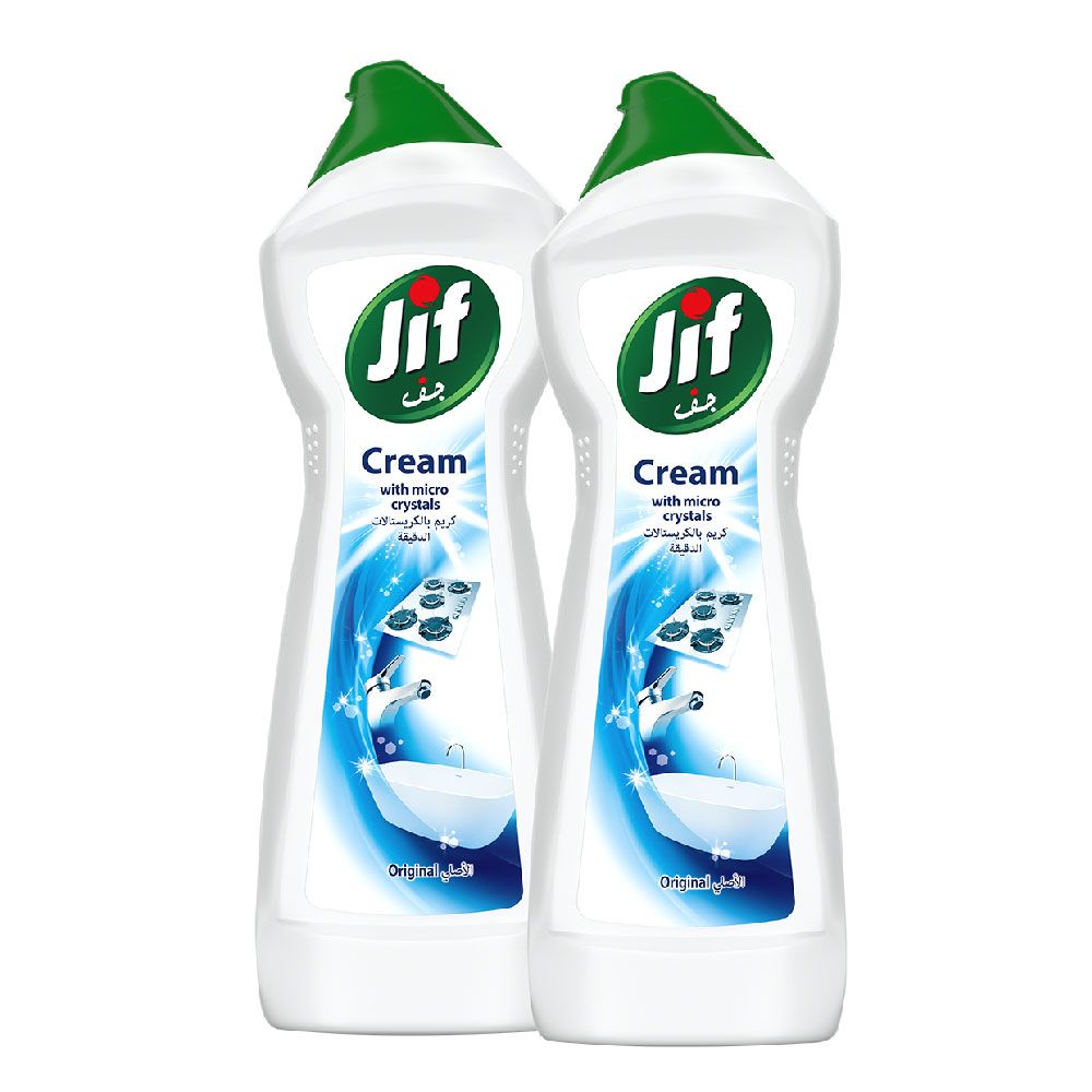 Buy Jif Regular Cleaner Cream 500 ml x 2 Pcs Online in Bahrain