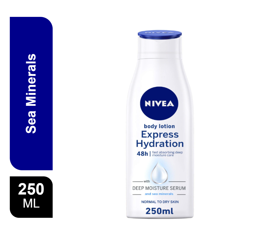 Buy Nivea Body Lotion Express Hydration For Normal Skin 250 ml Online ...