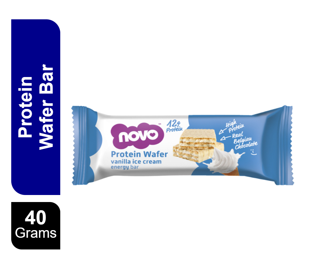 Buy Novo Protein Vanilla Wafer 40 g Online in Kuwait Talabat Kuwait