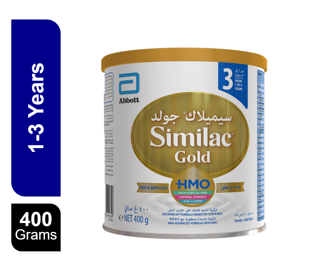 Buy Similac Gold No.3 New Advanced Growing Up Formula With Hmo From 1-3 ...