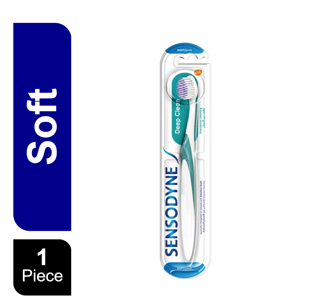 Buy Sensodyne Toothbrush Deep Clean for Sensitive Teeth - Soft Online ...