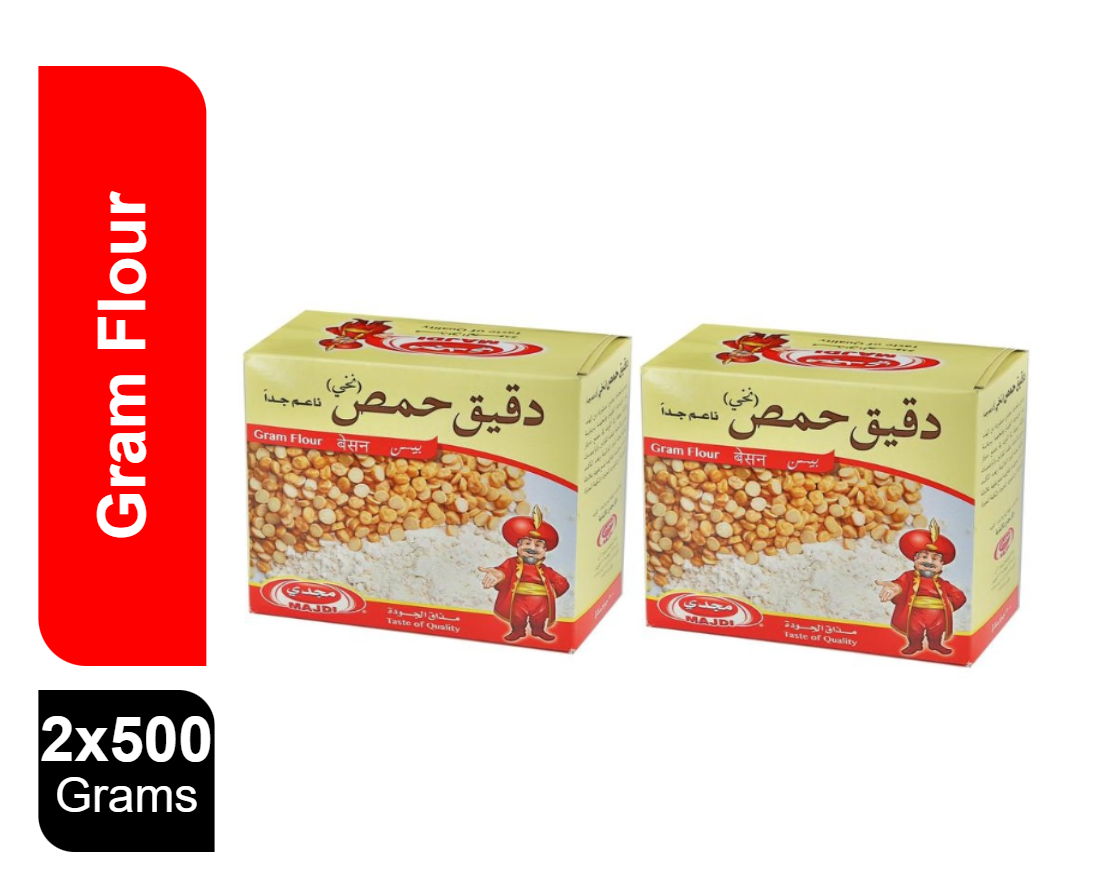 Buy Majdi Gram Flour 500g x 2 pcs 25 Off Online in Kuwait Talabat