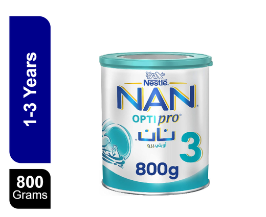 Buy Nan Milk Can 3 Optipro 800 g Online in Jordan Talabat Jordan