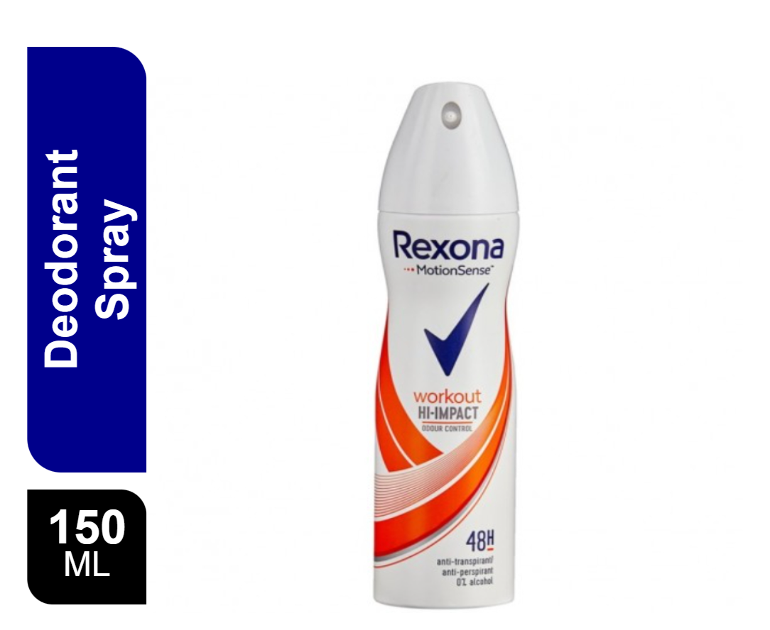 Rexona Motionsense Workout Hi-impact 48h Anti-perspirant - Deodorant Spray