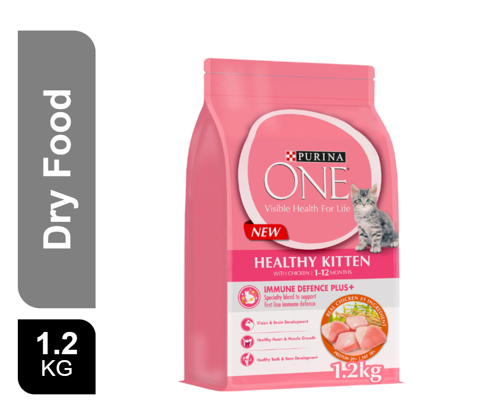 Buy PURINA ONE Active Kitten Chicken 1.2 kg Online in Kuwait Talabat Kuwait