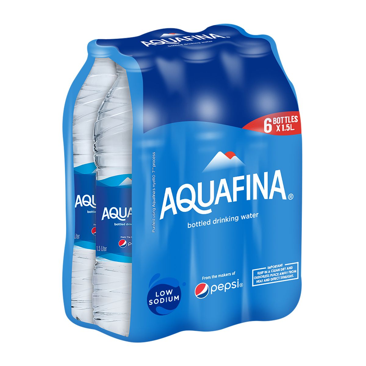Buy Aquafina Drinking Water, 6x1.5L Online in Kuwait Talabat Kuwait