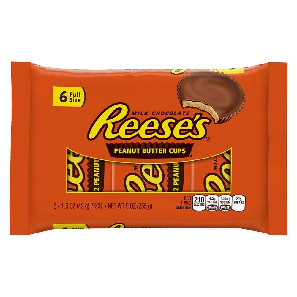 Buy Reese's Peanut Butter Cup 42 G X 6 Pcs Online in Kuwait | Talabat ...