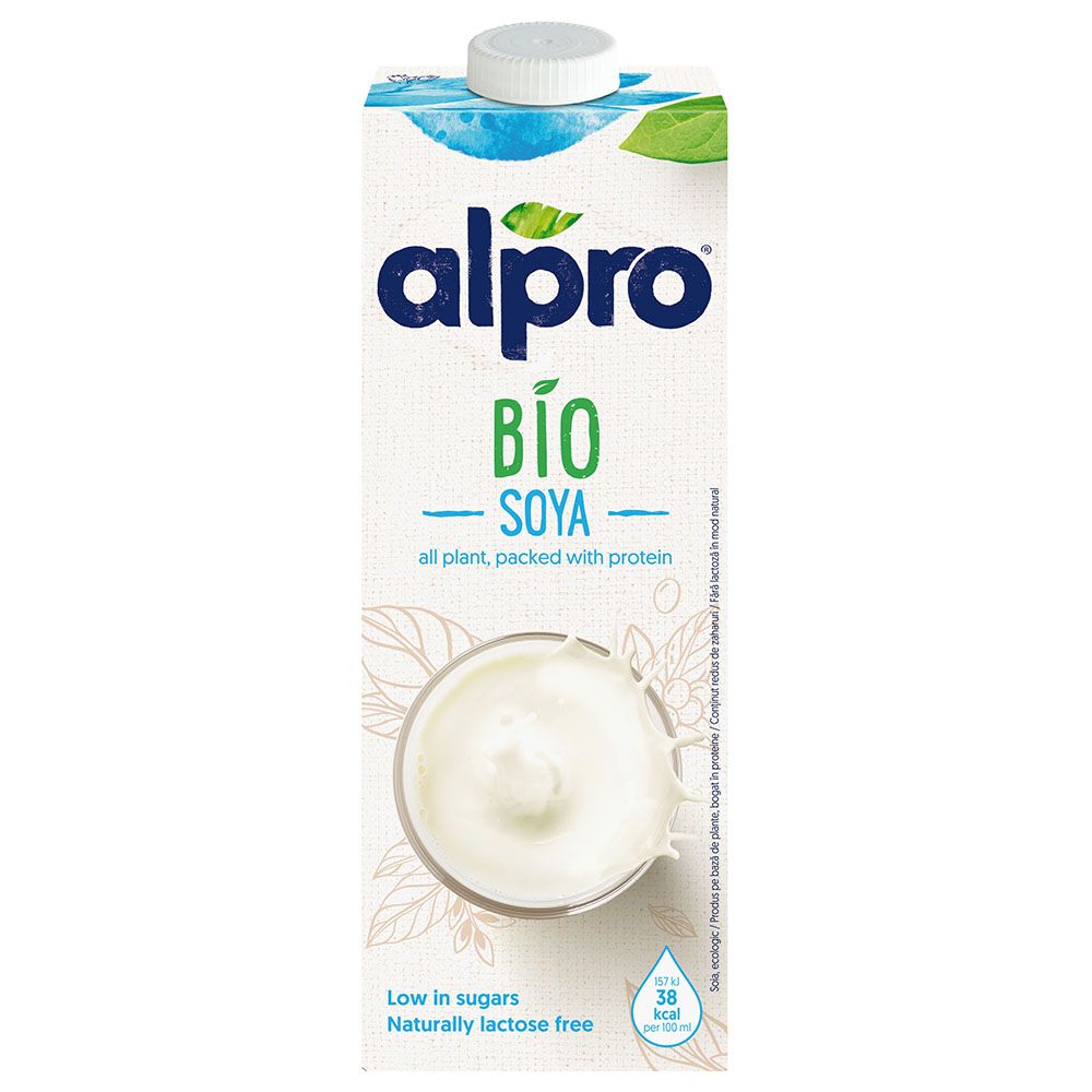 12x1 l Organic soya sweetened with Apple gluten free - Green (5411188083054)