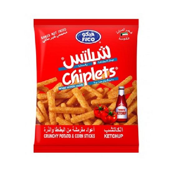 Buy Fico Chiplets Ketchup Chips 18 g Online in Kuwait Talabat Kuwait