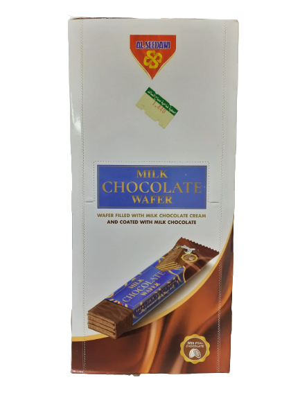 Buy Al-Seedawi Milk Chocolate Wafer 480 g Online in Kuwait | Talabat Kuwait