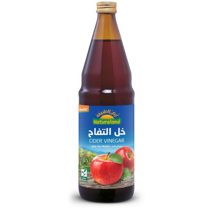 Buy Natureland Unfiltered Cider Vinegar 750ml Online in Kuwait