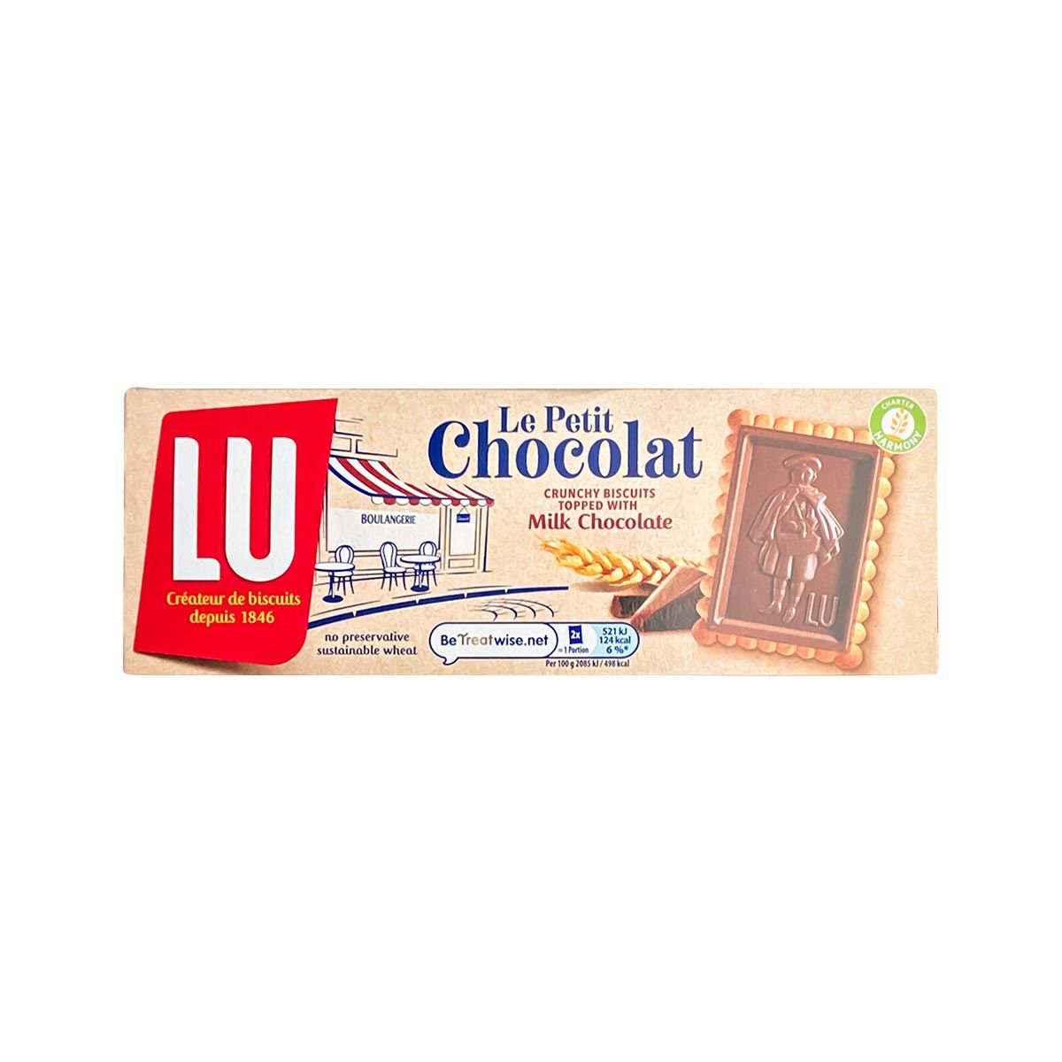 lu le petit milk chocolate biscuits