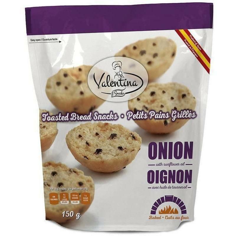 Buy Valentina Toasted Bread With Onion 150g Online in Kuwait Talabat