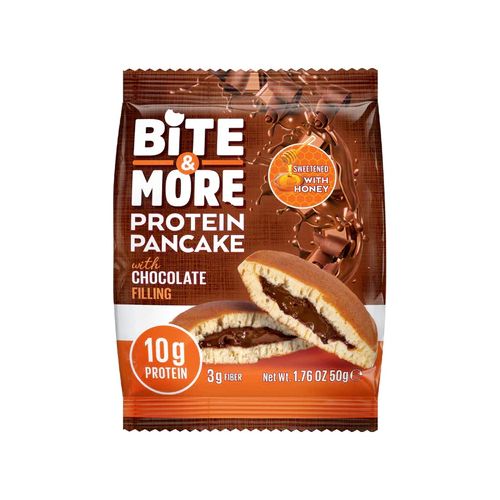 Buy Bite & More Protein Pancake with Chocolate Filling 50 g Online in Kuwait Talabat Kuwait