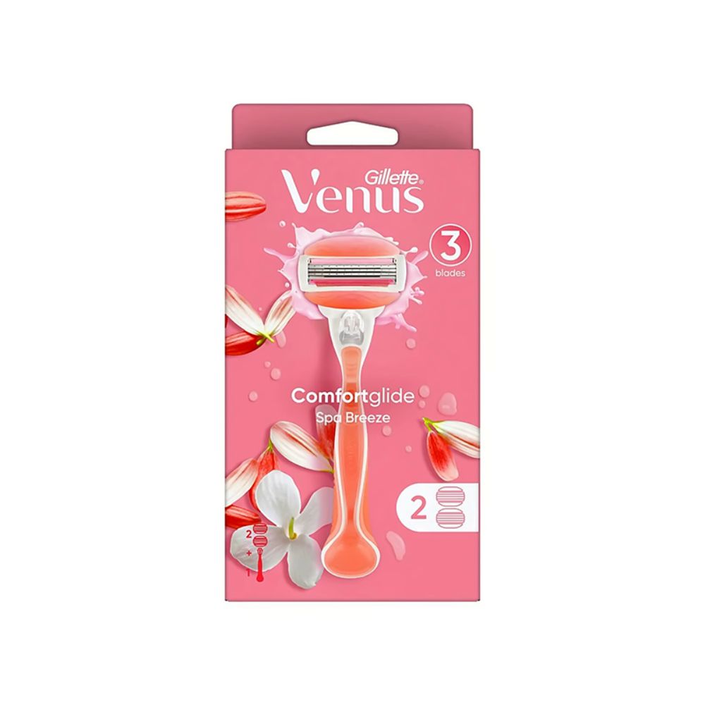 Buy Gillette Venus Comfortglide Spa Breeze Women's Razor Handle + 2