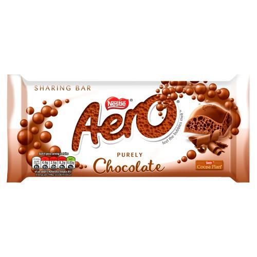 Buy Nestle Aero Giant Milk Chocolate, 90g Online in Kuwait Talabat Kuwait