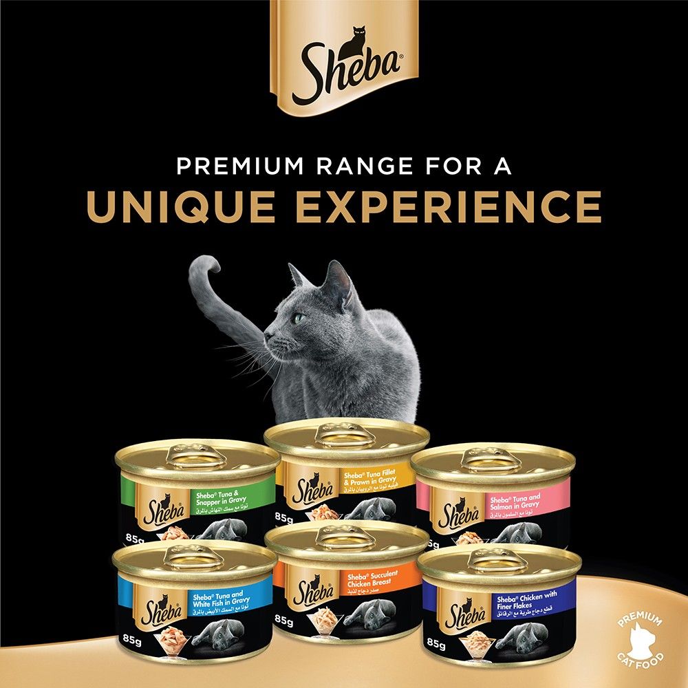 Sheba tuna cat clearance food