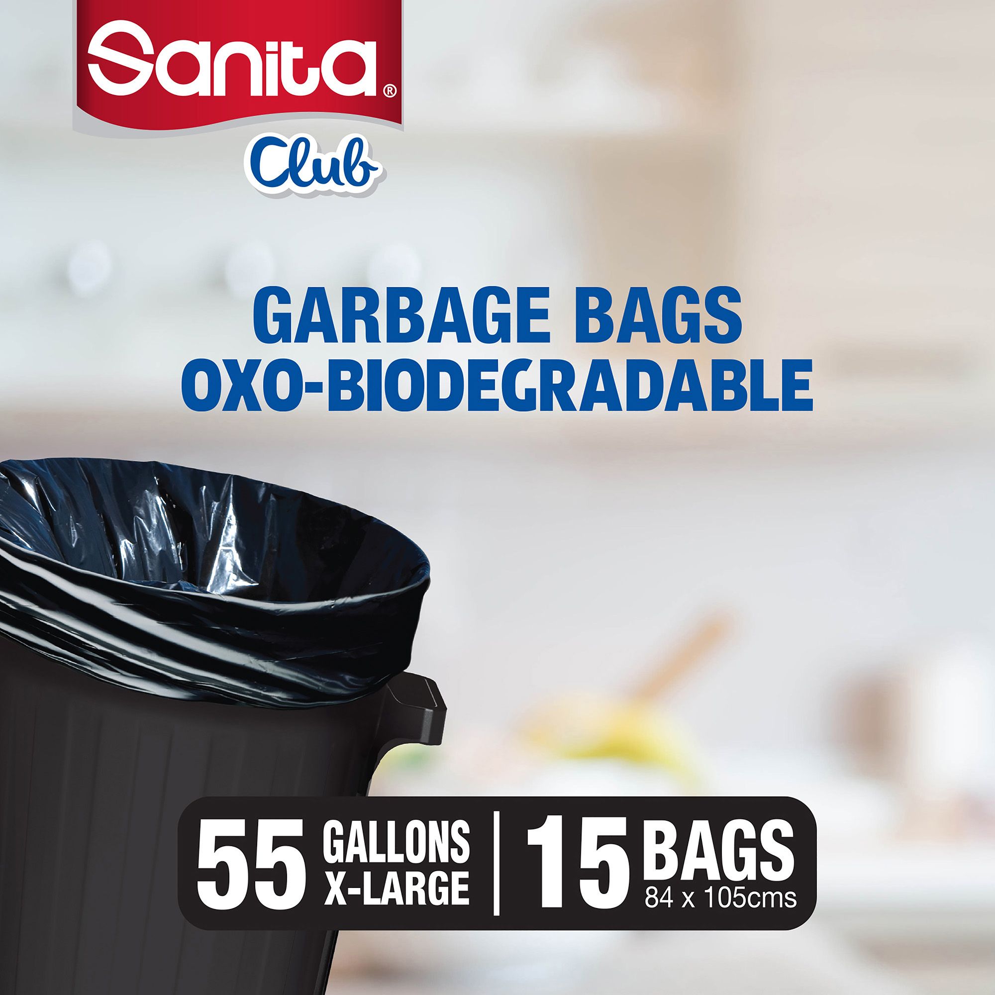 Sanita Club Trash Bags Small 5 Gallons 30 Bags