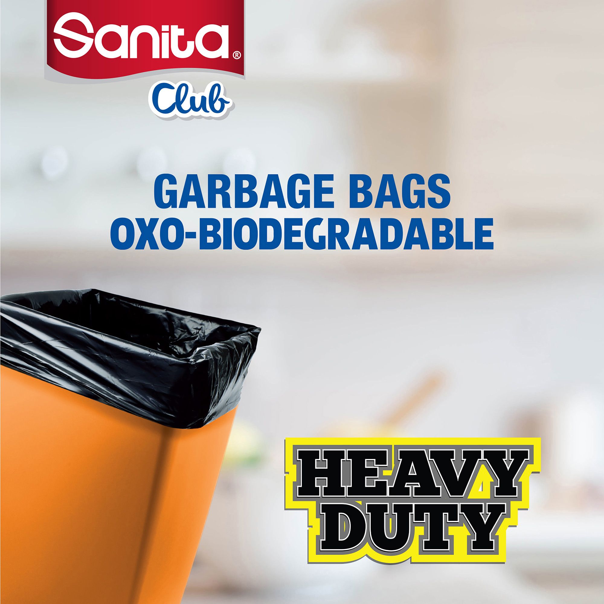 Buy Sanita Club Biodegradable Garbage Bags, XX-Large, 70 Gallons