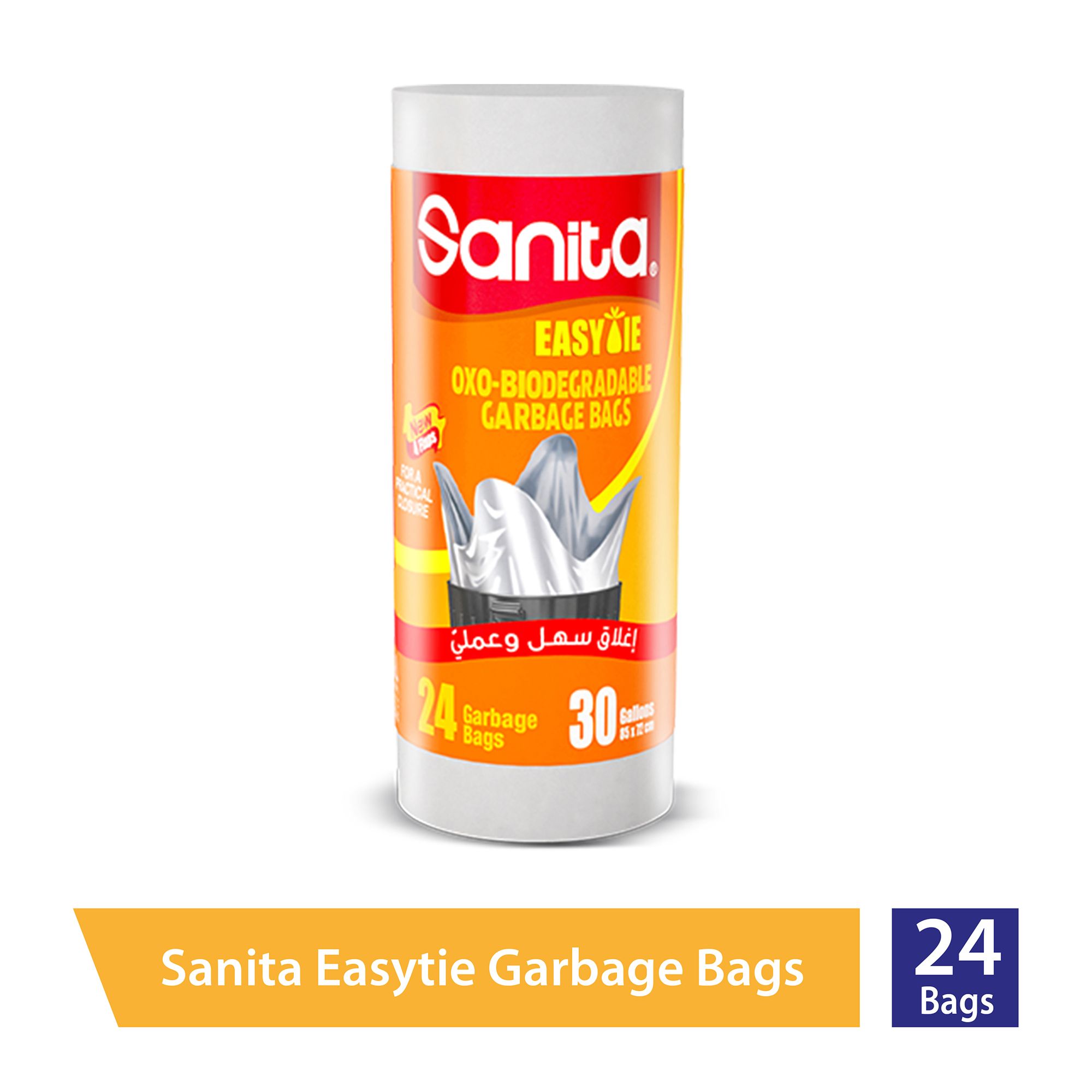 Sanita Trash Bags Biodegradable 5 Gallons Size 50 x 46cm 30pcs Online at  Best Price, Garbage Bags