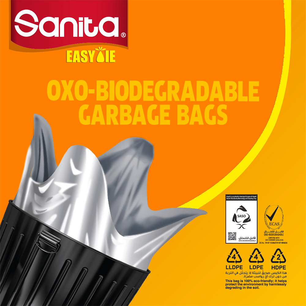 Sanita Trash Bags Biodegradable 5 Gallons Size 50 x 46cm 30pcs Online at  Best Price, Garbage Bags