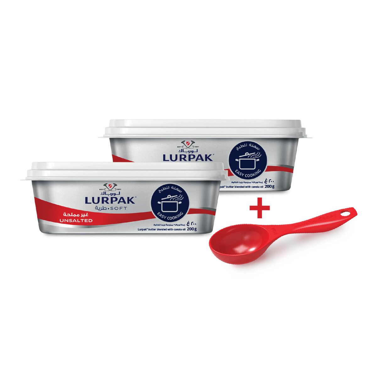 Lurpak Soft Butter Unsalted 200g