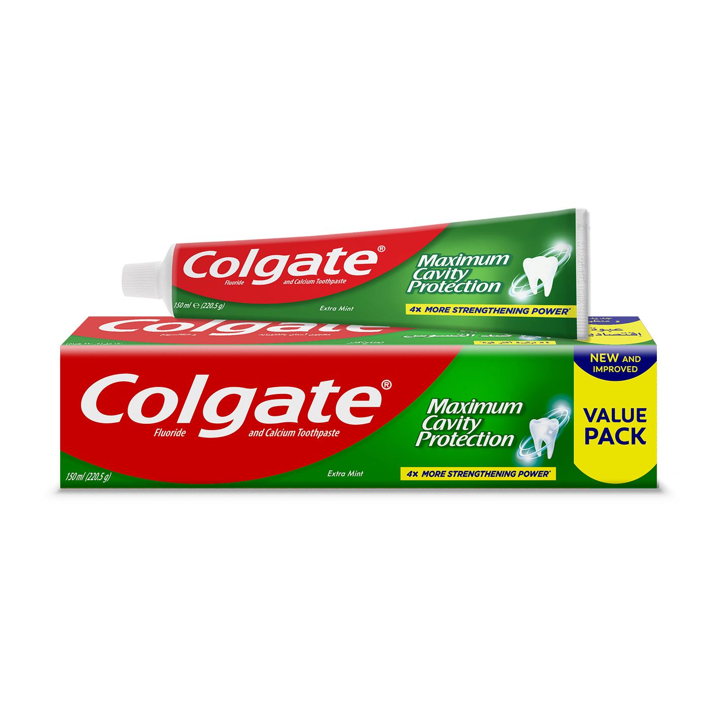 Buy Colgate Maximum Cavity Protection Extra Mint Toothpaste 150 Ml 1 Pc