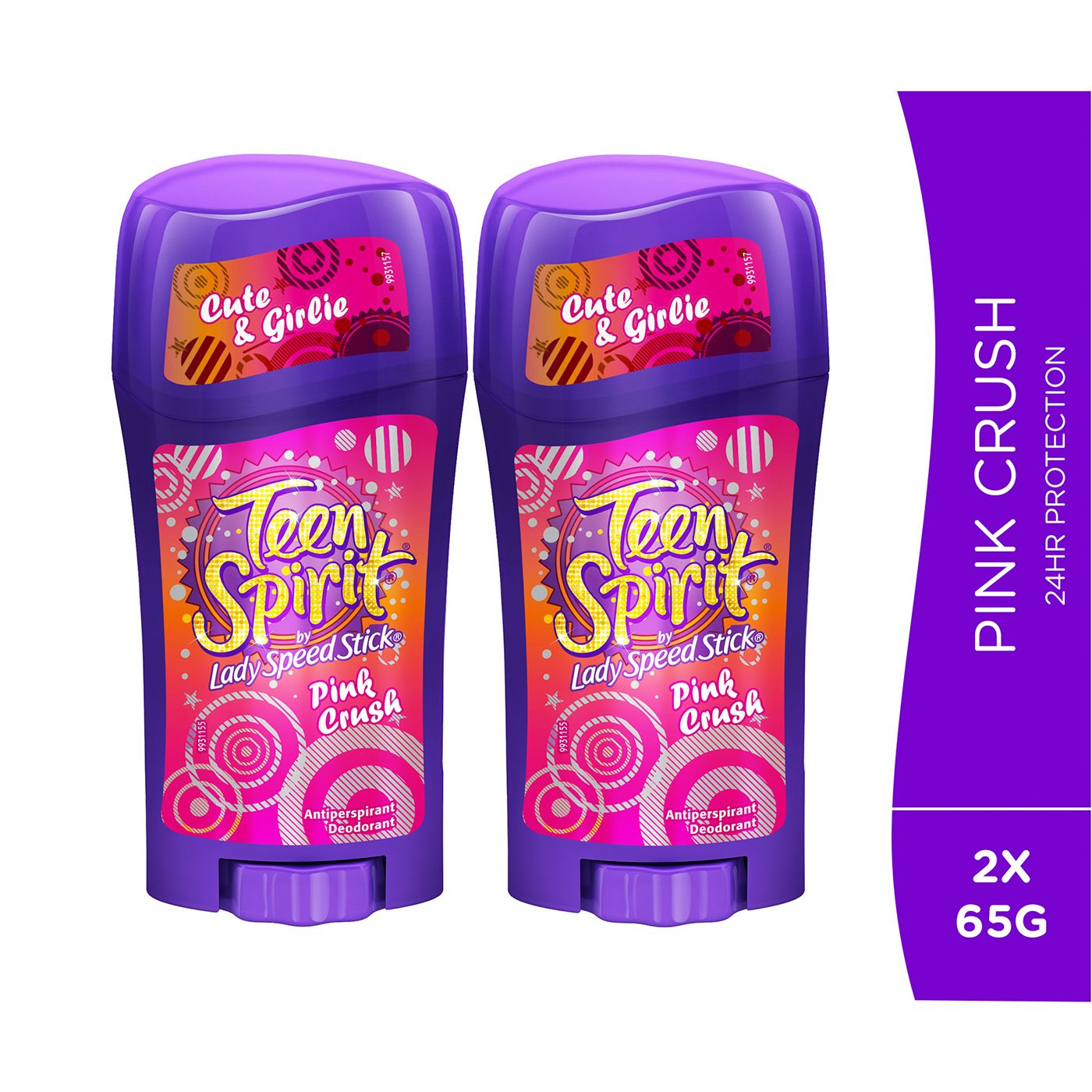 Buy Lady Speed Stick Teen Spirit Antiperspirant Deodorant Pink Crush 65