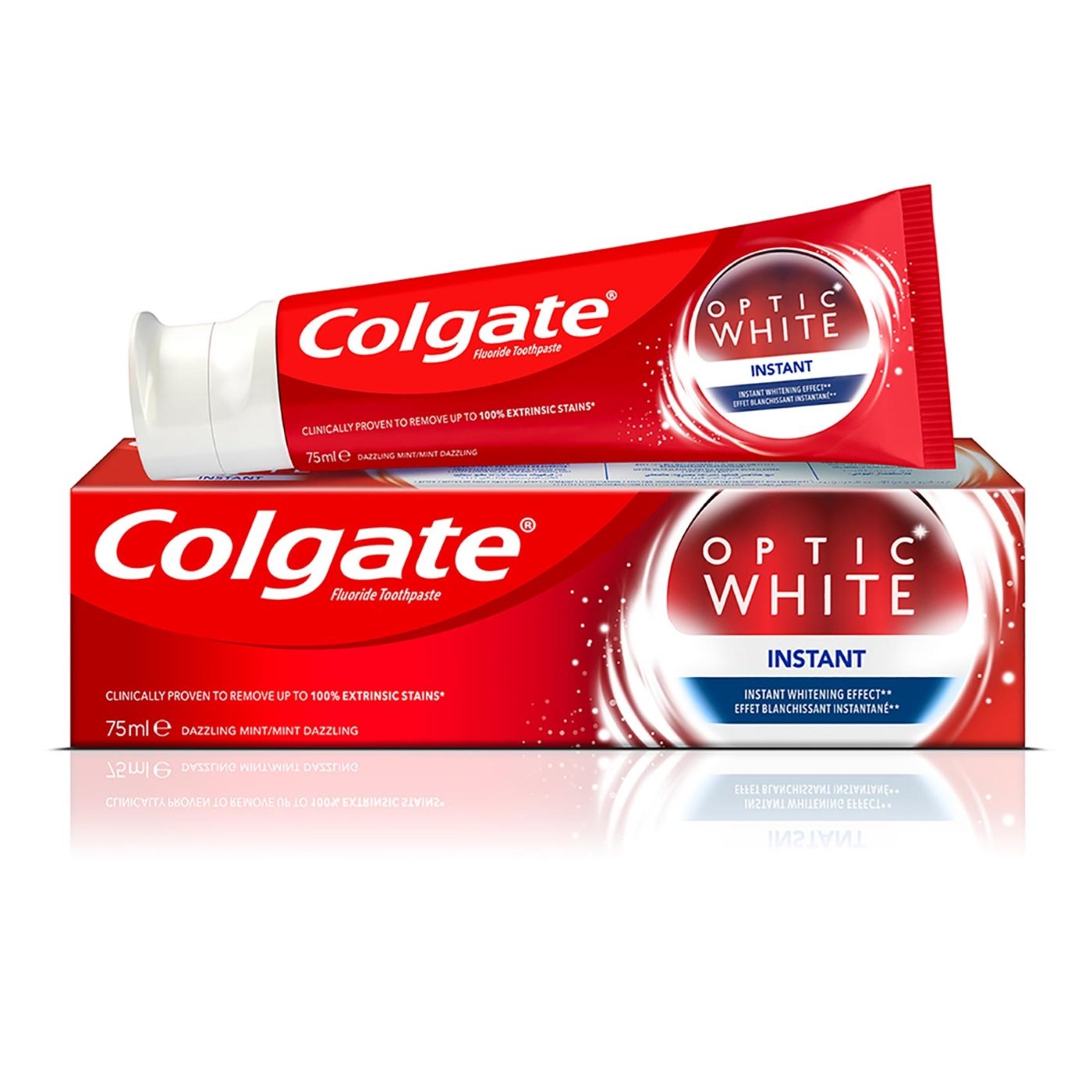 Buy Colgate Optic White Instant Whitening Toothpaste, 75ml Online in ...