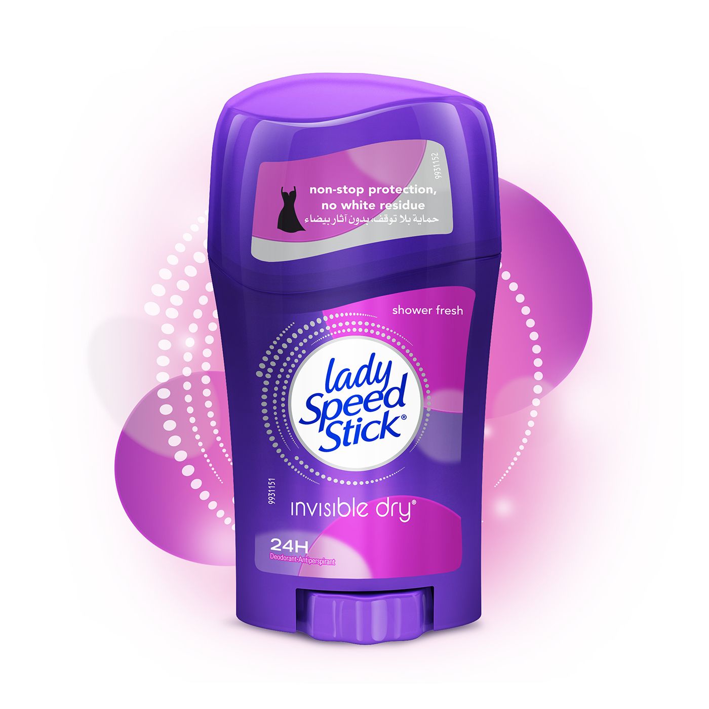 Buy Lady Speed Stick, Invisible Dry, Antiperspirant Deodorant, Shower