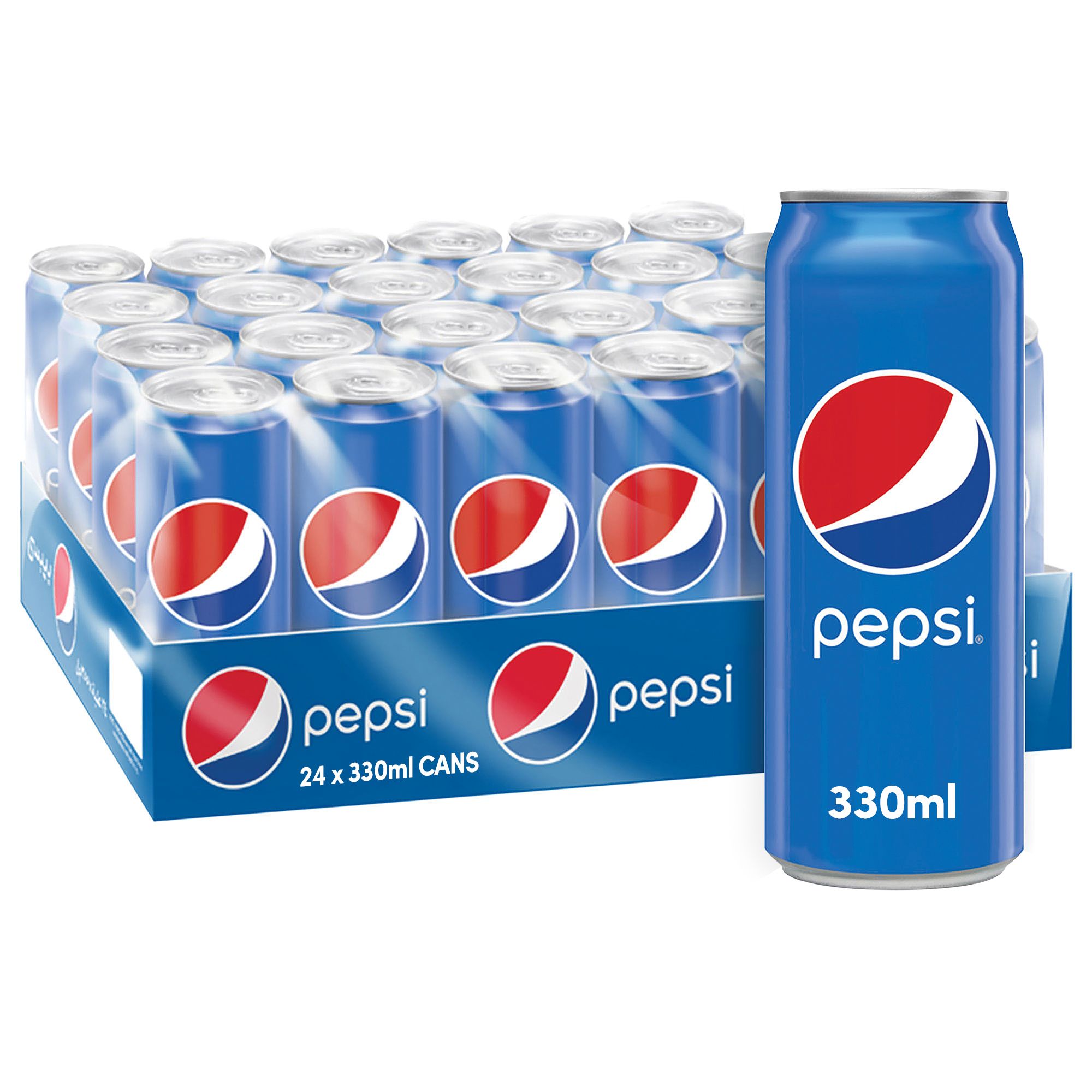 Buy Pepsi Carbonated Soft Drink Cans, 24x330ml Online in Bahrain ...