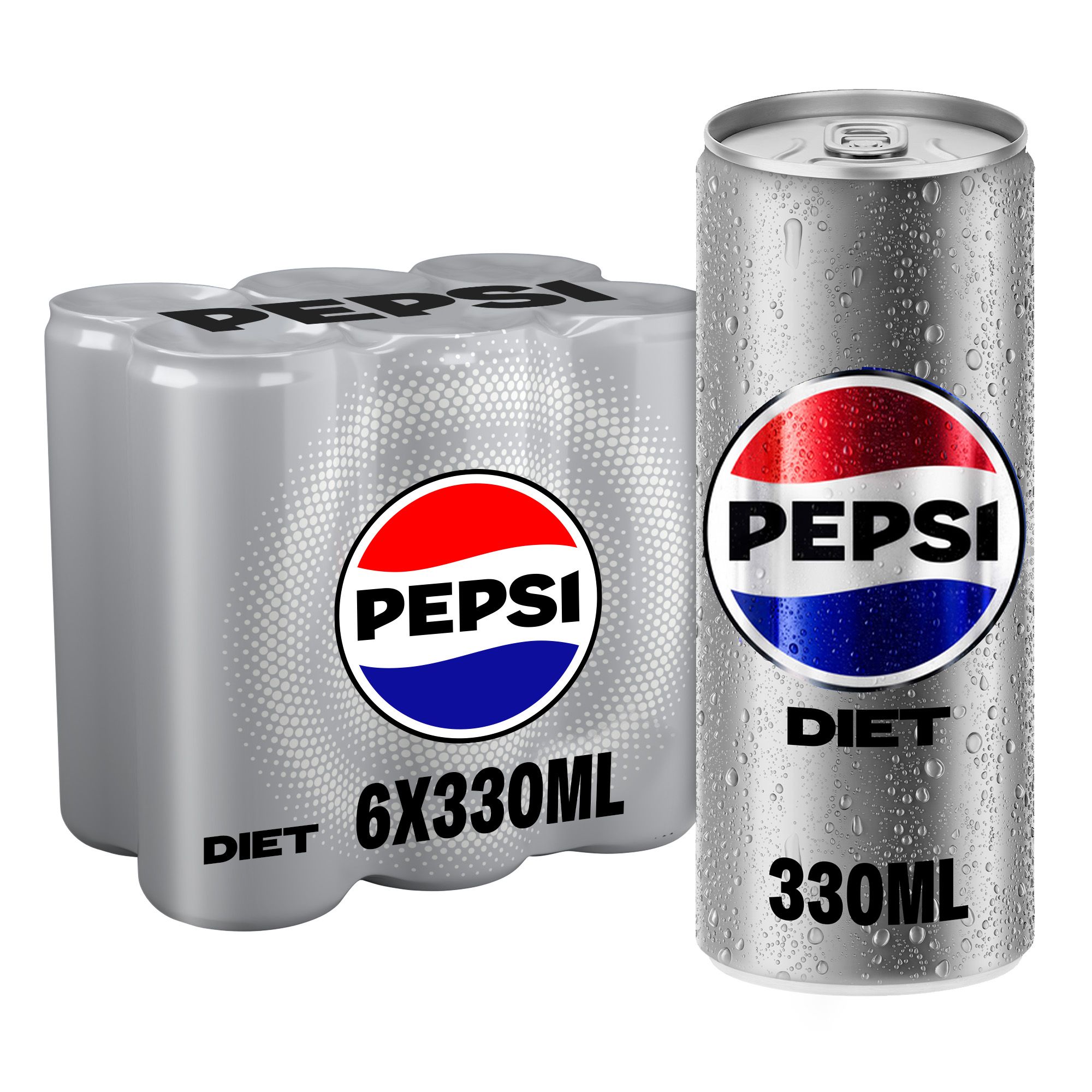 Buy Pepsi Diet Soft Drink Cans 6x330ml Online In Uae Talabat Uae 6115